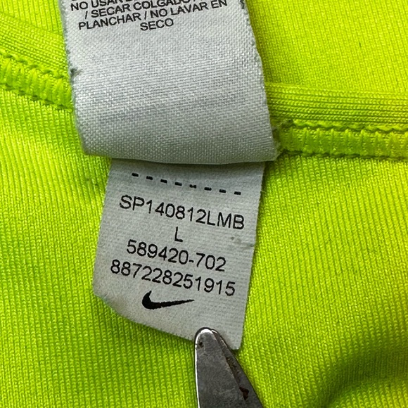 NikePro Dri-Fit Women’s Sports Bra Size Large - Picture 7 of 9